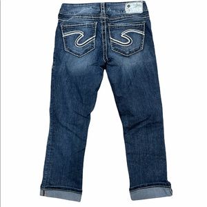 Women’s Silver Capri jeans size 27